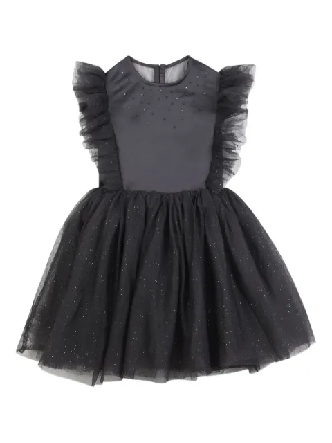 Billieblush vestido de tul con volantes