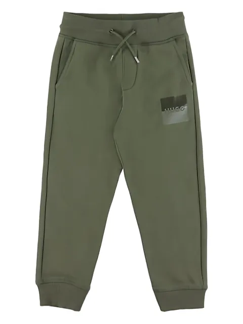 HUGO KIDS logo-appliqué track pants