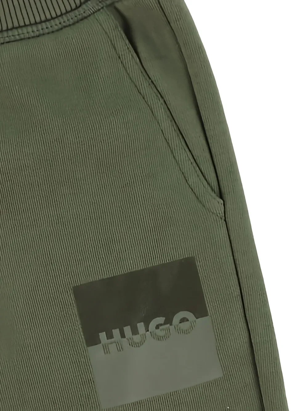 HUGO KIDS Trainingsbroek met logo-applicatie Groen