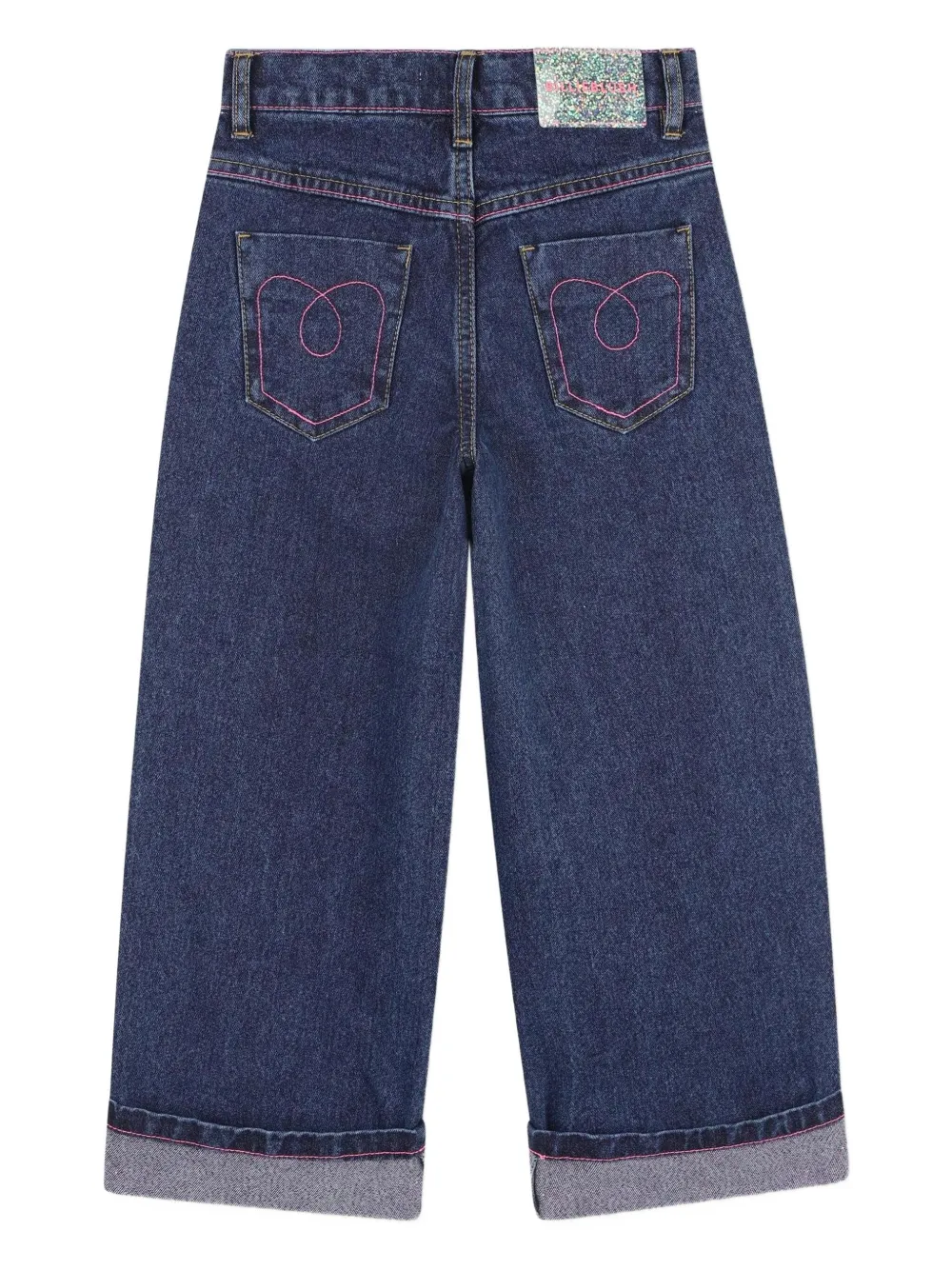 Billieblush Jeans met omgeslagen pijpen Blauw