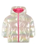 Billieblush iridescent puffer jacket - Neutrals