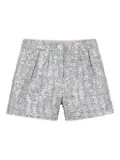 Billieblush sequin-embellished shorts - Silver