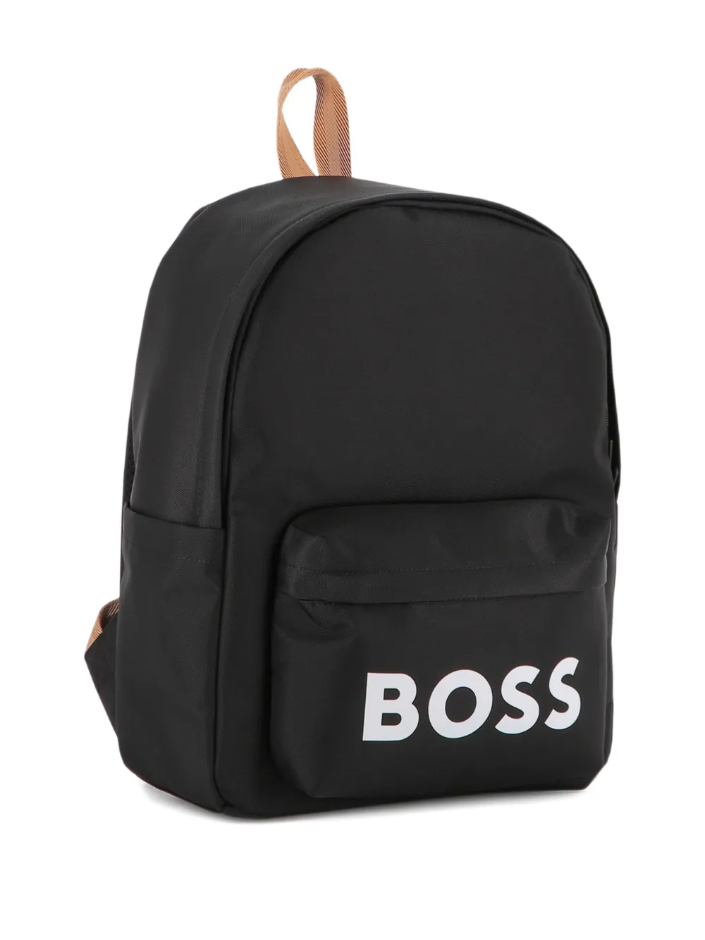 BOSS Kidswear Rugzak met logoprint Zwart