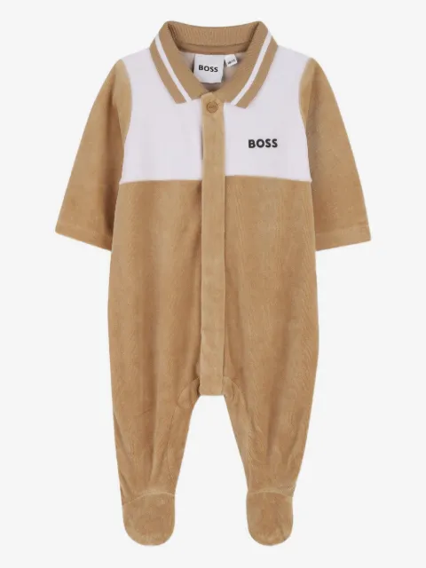 BOSS Kidswear panelled pajamas