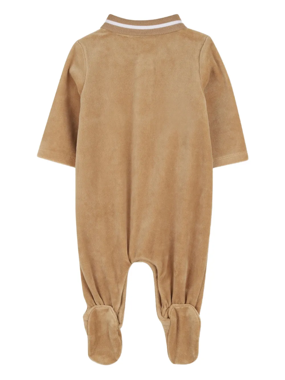 BOSS Kidswear Pyjama met vlakken Beige