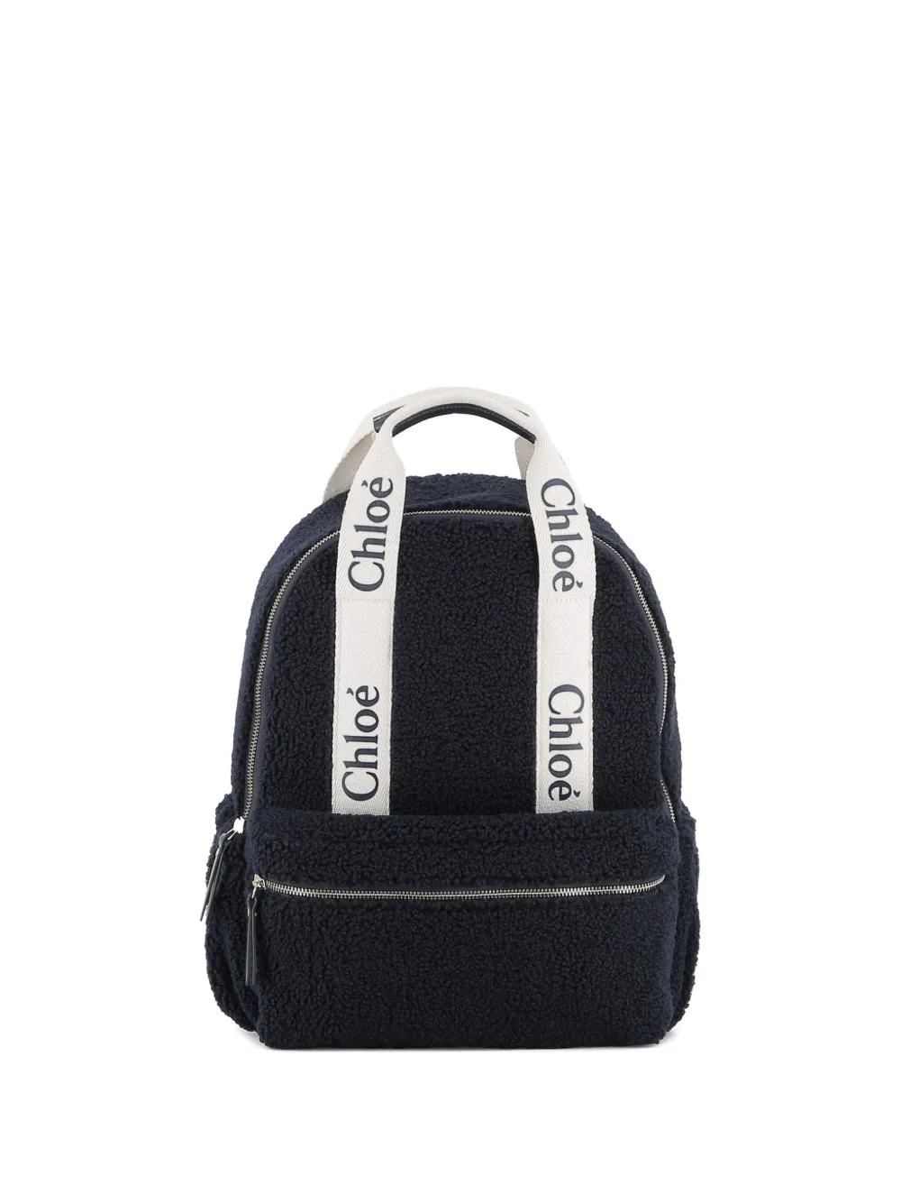 Chloé Kids Rugzak met logoband Blauw