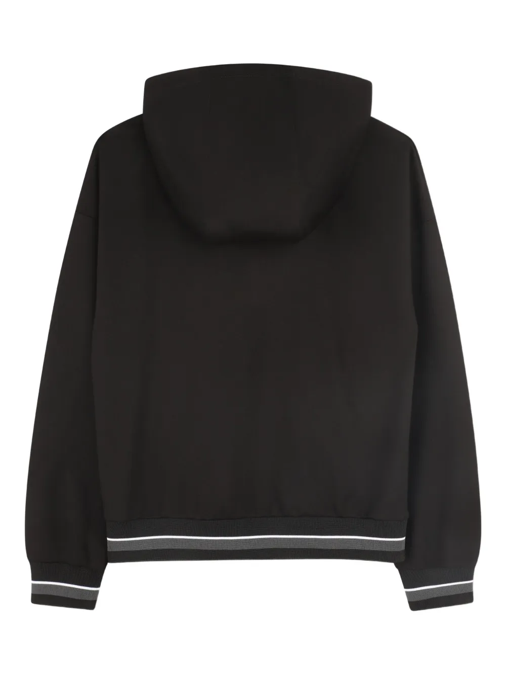 Dkny Kids Hoodie met rits Zwart