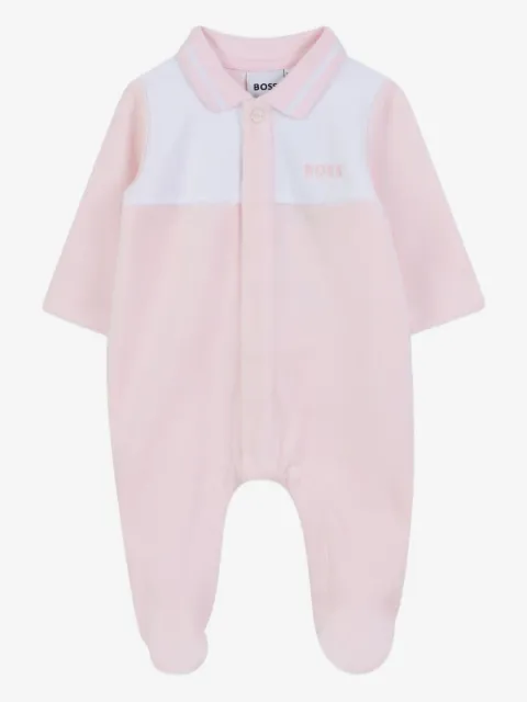 BOSS Kidswear polo-collar pyjamas