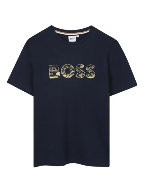 BOSS Kidswear T-Shirt mit Logo-Print