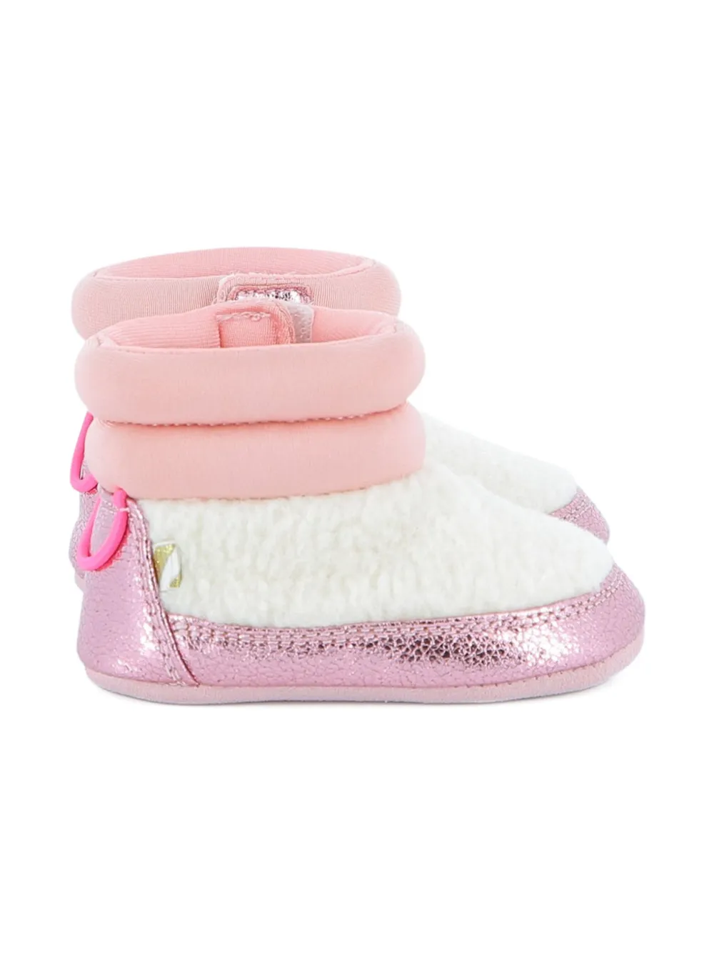 Billieblush metallic-trim boots Pink