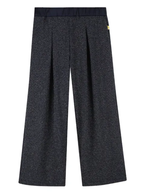 Billieblush pantalon à design plissé