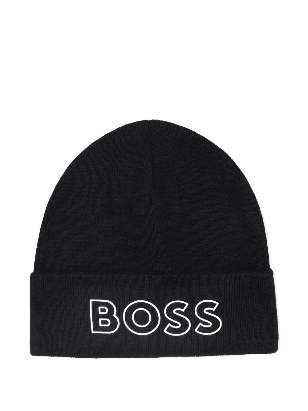 BOSS Kidswear Muts met geborduurd logo Zwart