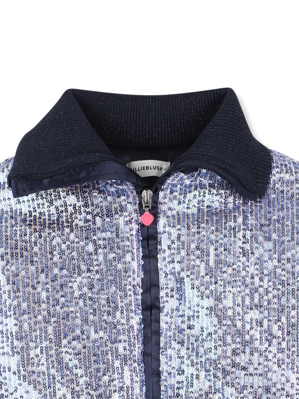 Billieblush Bomberjack met pailletten Blauw