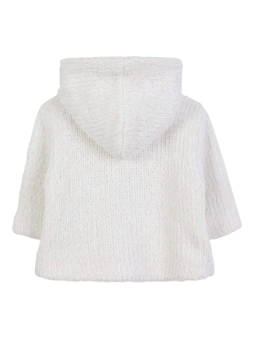 BOSS Kidswear Vest met capuchon Wit