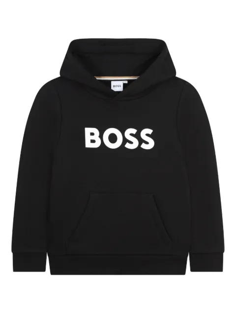 BOSS Kidswear logo-print hoodie 