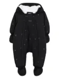 BOSS Kidswear padded zip-up snowsuit - 09B BLACK