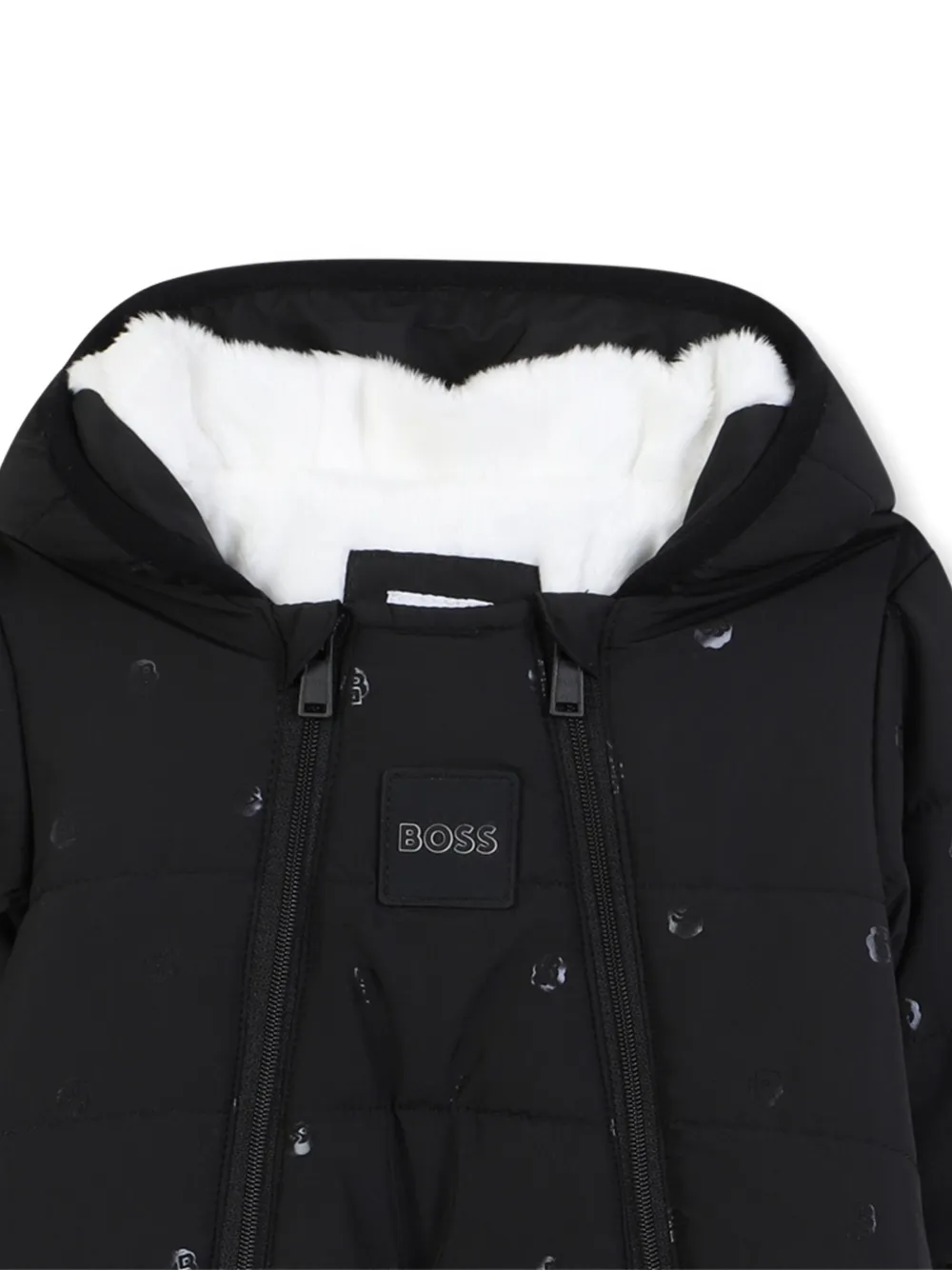 BOSS Kidswear Gewatteerd skipak met rits 09B BLACK