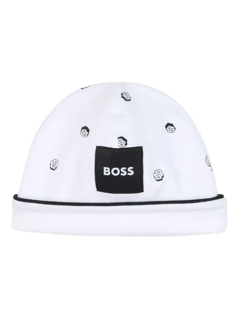 BOSS Kidswear Babypakje met logoprint Wit