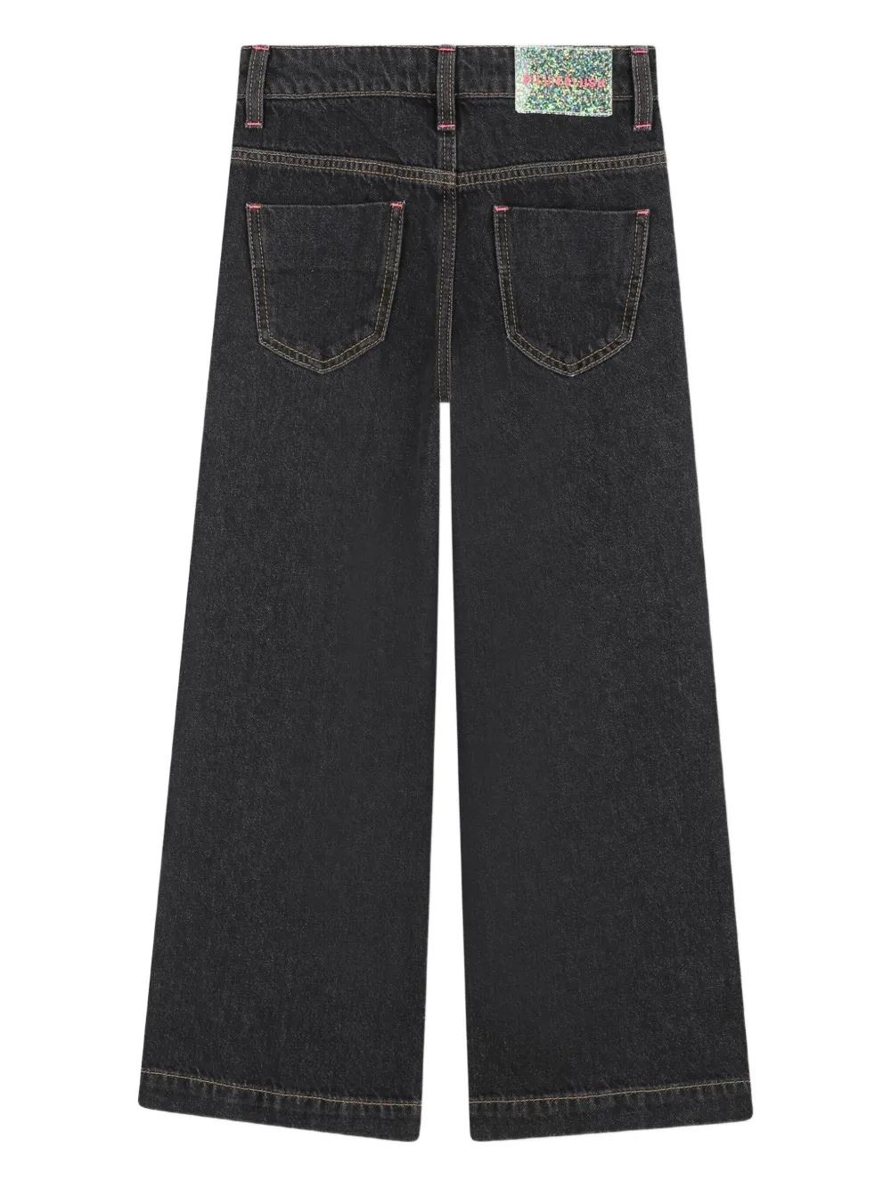 Billieblush Jeans met hartpatroon Zwart