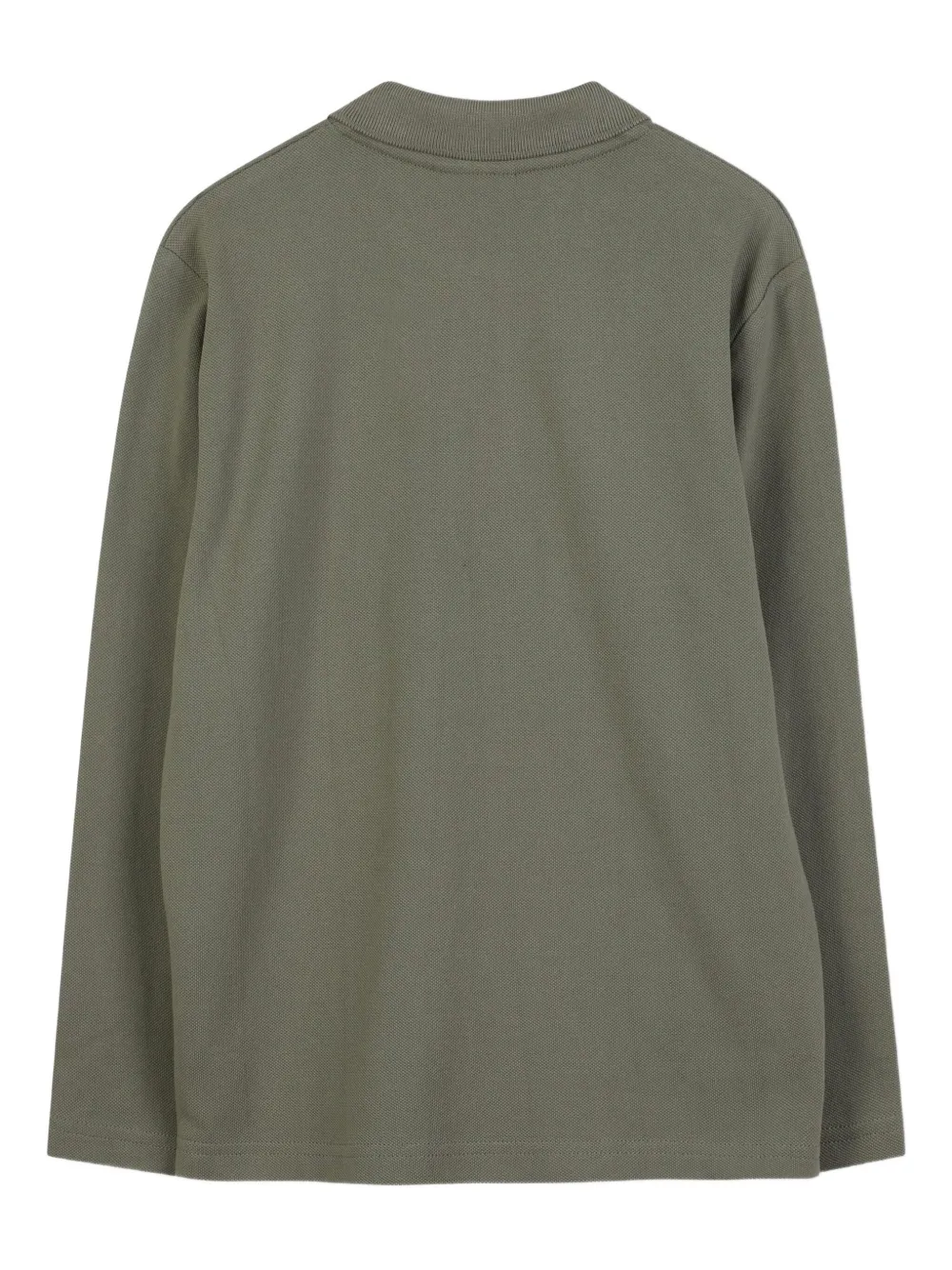 BOSS Kidswear Poloshirt met lange mouwen Groen