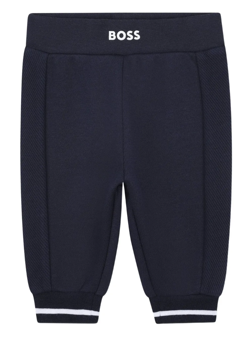 BOSS Kidswear Trainingspak met vlakken Blauw