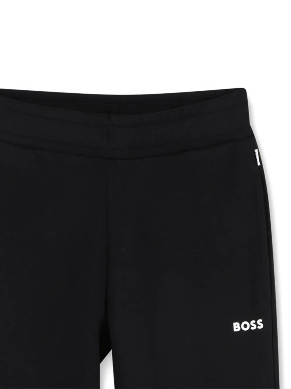 BOSS Kidswear Trainingspak met logodetail Zwart