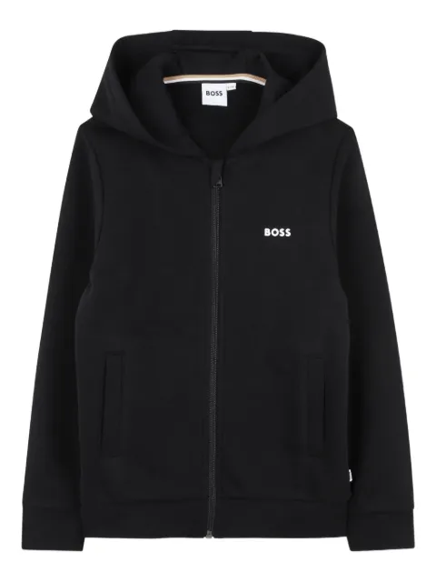 BOSS Kidswear طقم رياضي بزينة شعار الماركة