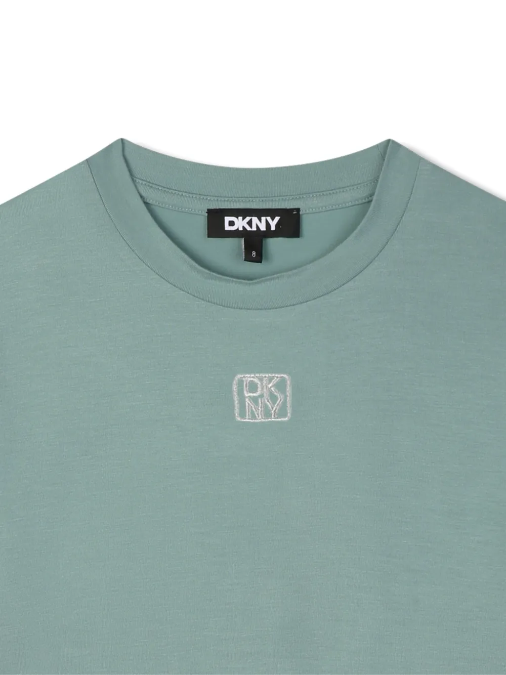 Dkny Kids T-shirt met geborduurd logo Blauw