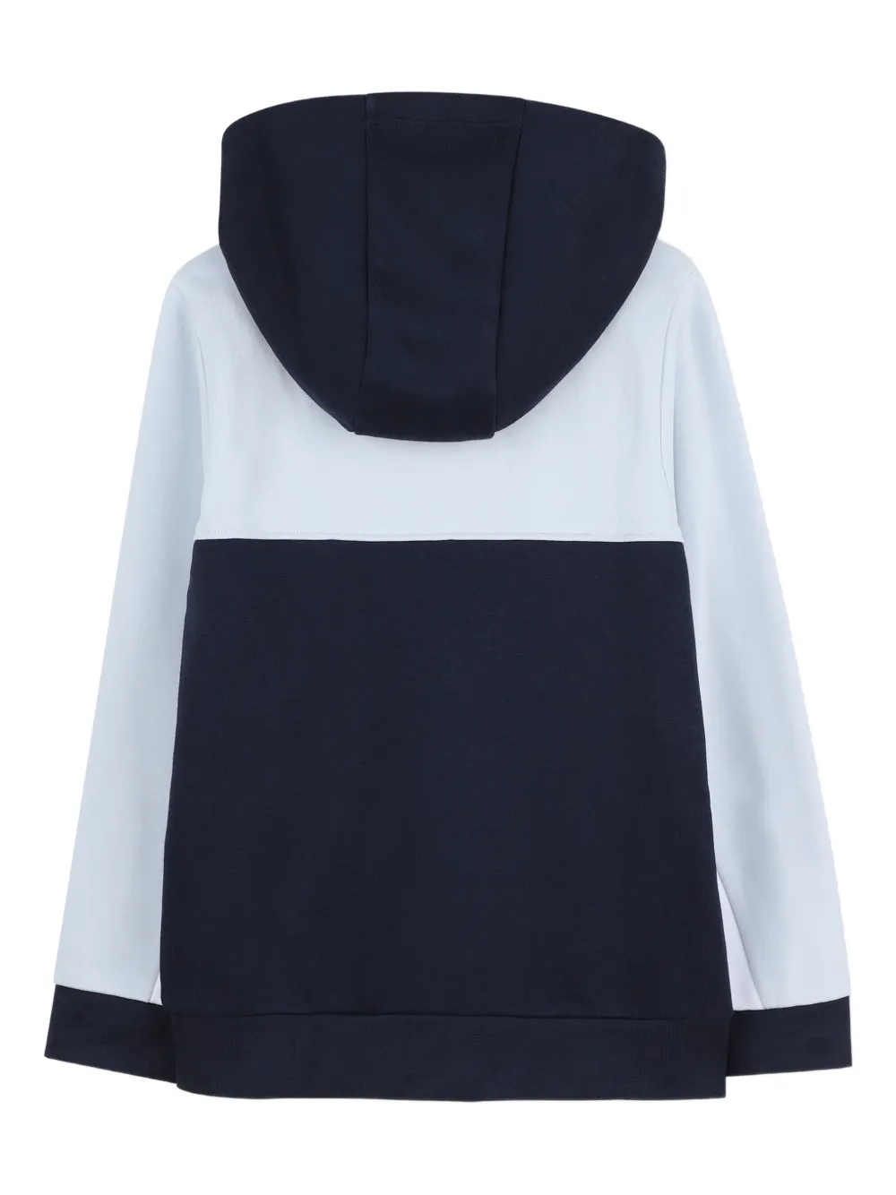 BOSS Kidswear Hoodie met logoprint Blauw