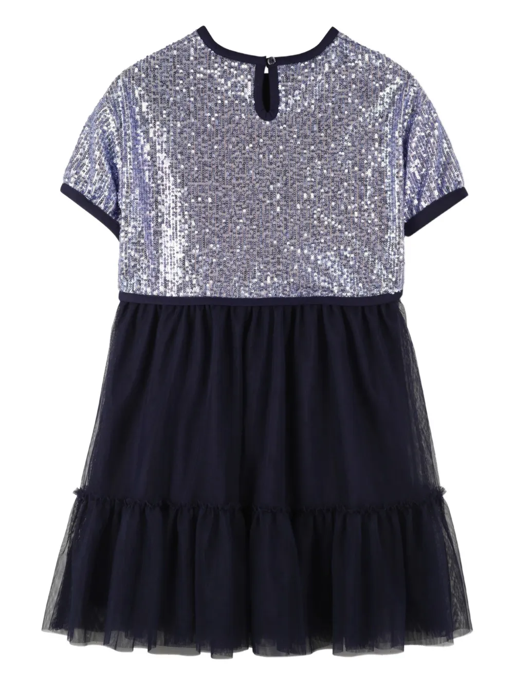 Billieblush Tulen jurk met pailletten Blauw