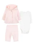Chloé Kids hooded tracksuit set - Pink