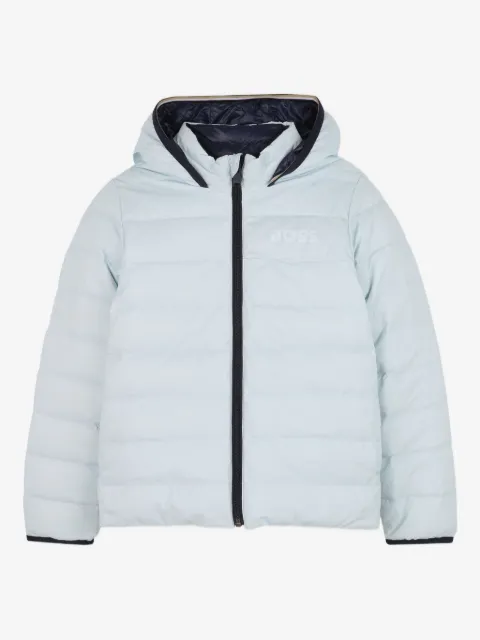 BOSS Kidswear Jaqueta matelassê dupla face