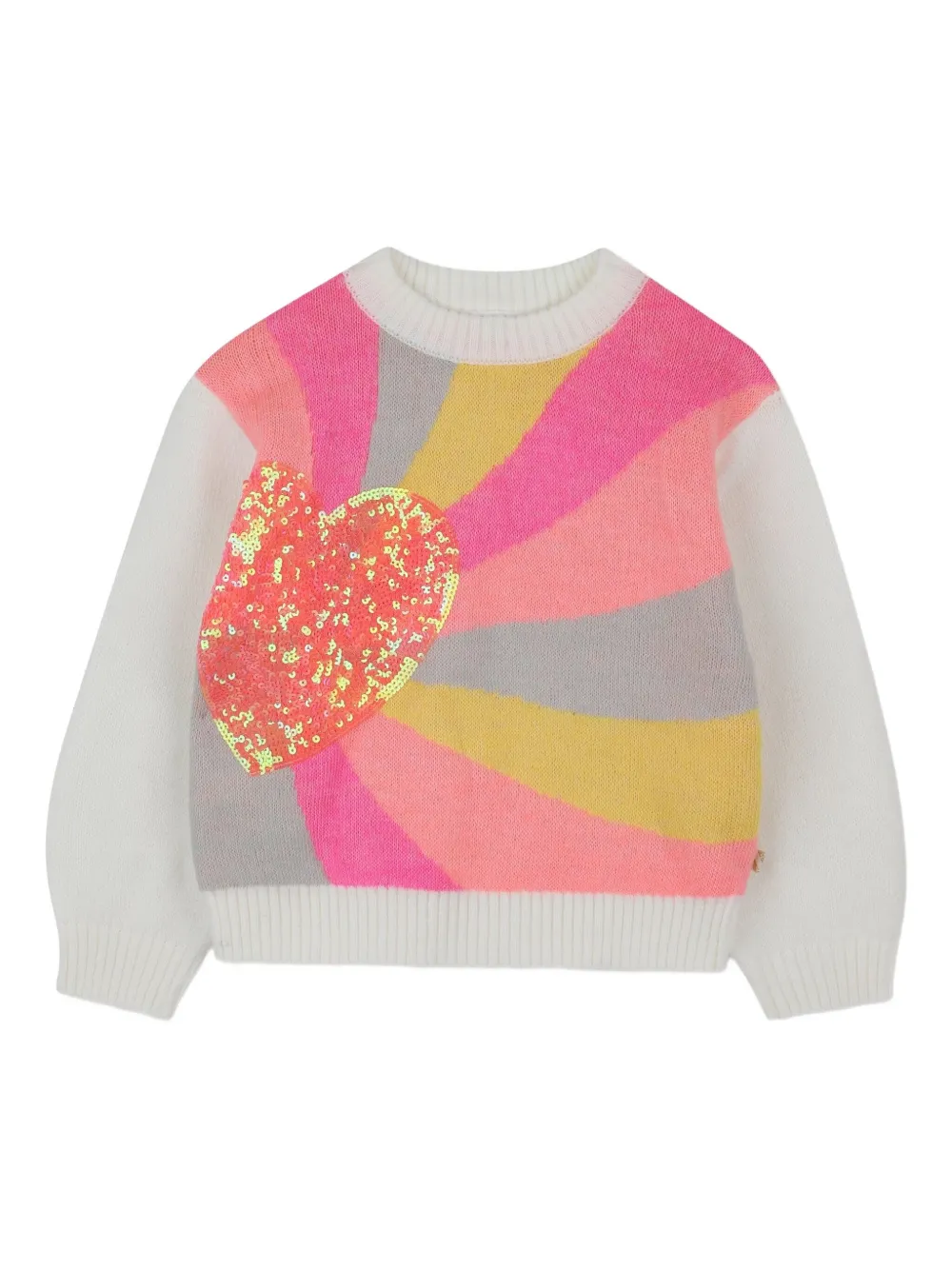 Billieblush Sweater verfraaid met pailletten Wit
