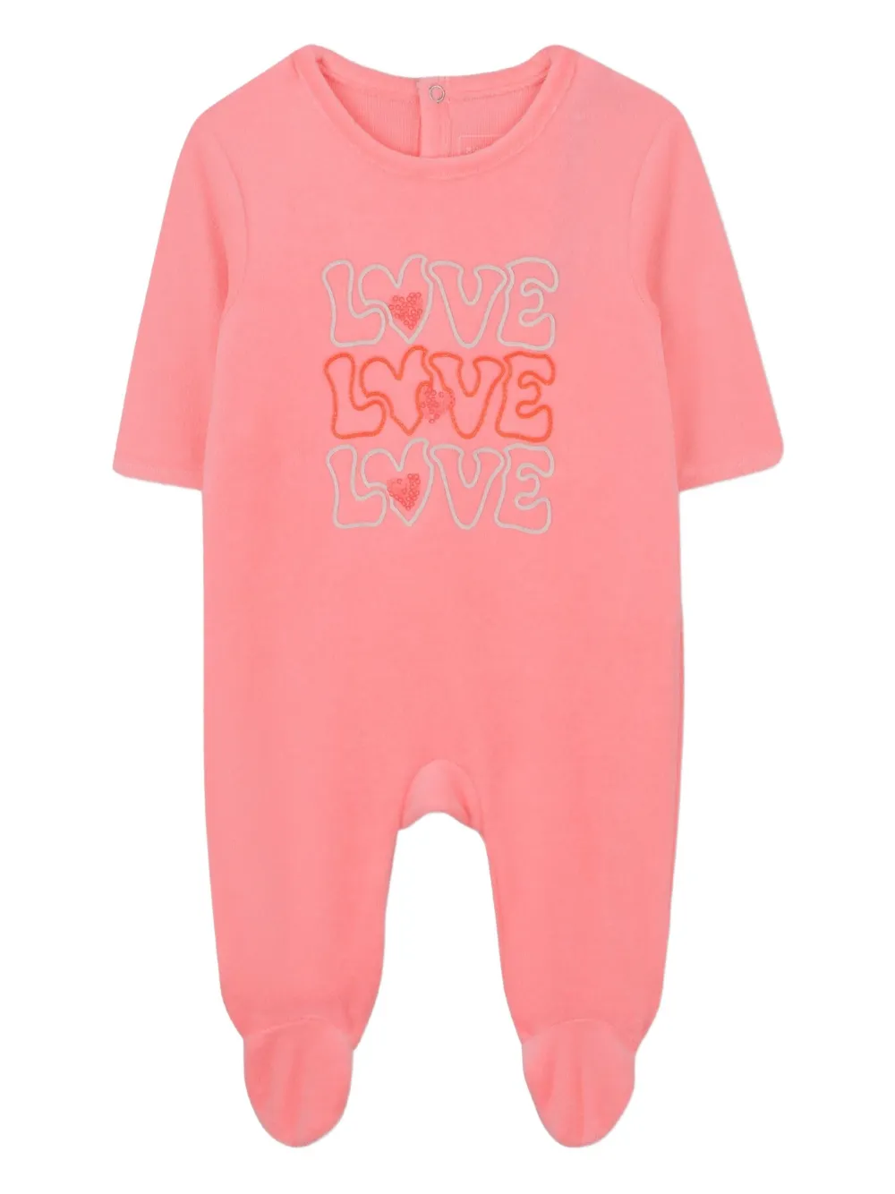 Billieblush Romper met borduurwerk Roze