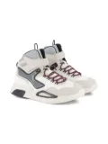 Billieblush panelled high-top sneakers - Neutrals