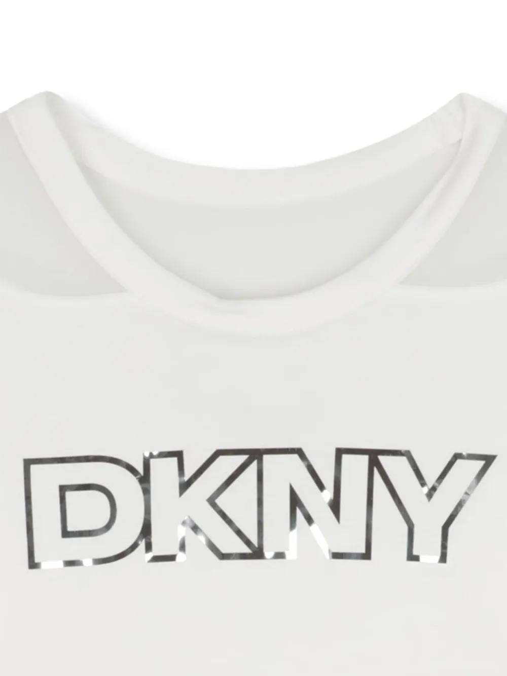 Dkny Kids Top met logoprint Wit