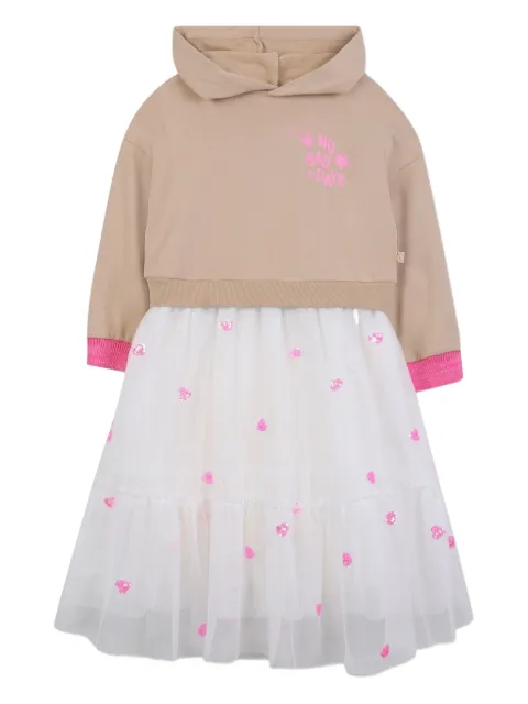 Billieblush hooded tulle dress
