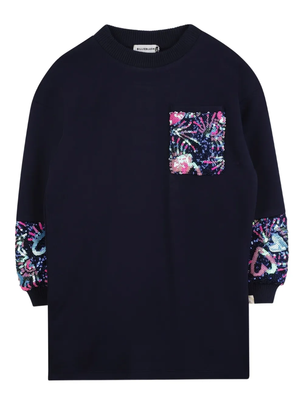 Billieblush Jurk verfraaid met pailletten Blauw