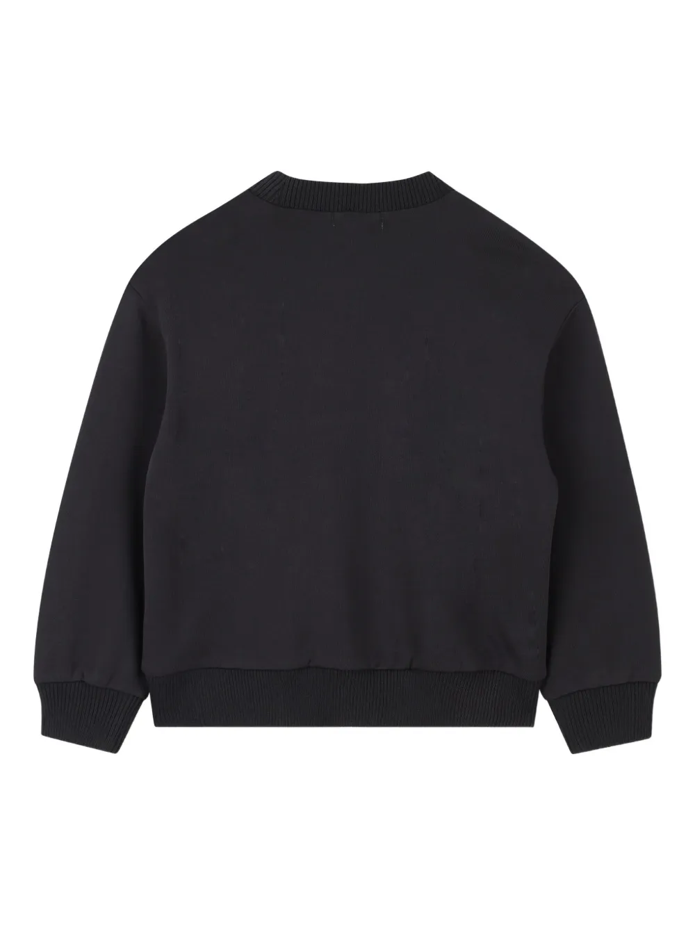 Billieblush Sweater met print en ronde hals Zwart