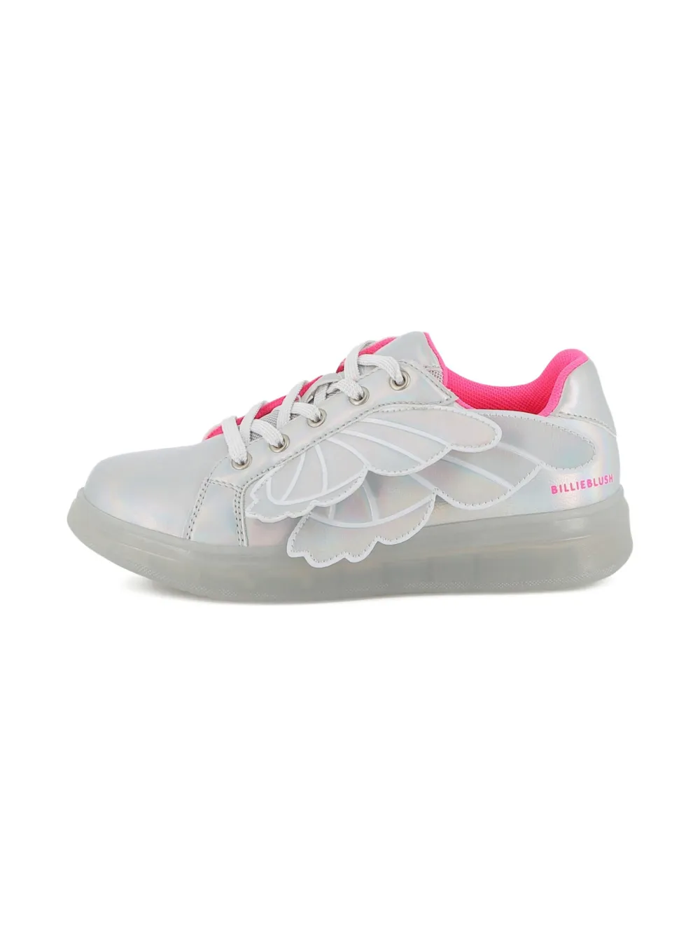 Billieblush iridescent wing-embellished trainers | Girls Shoes | Image 2