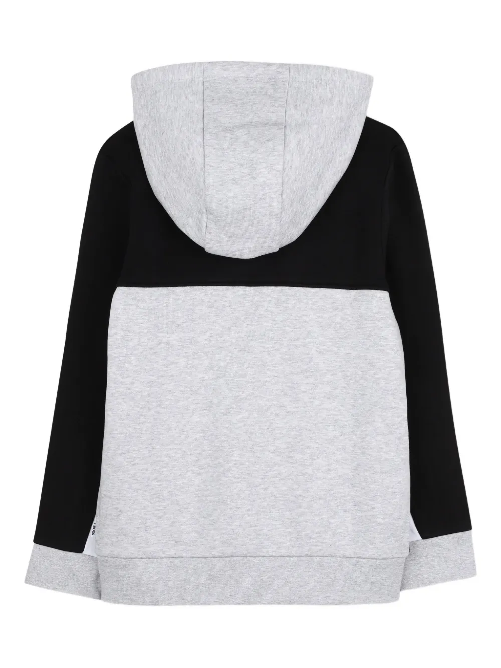 BOSS Kidswear Hoodie met logoprint Grijs