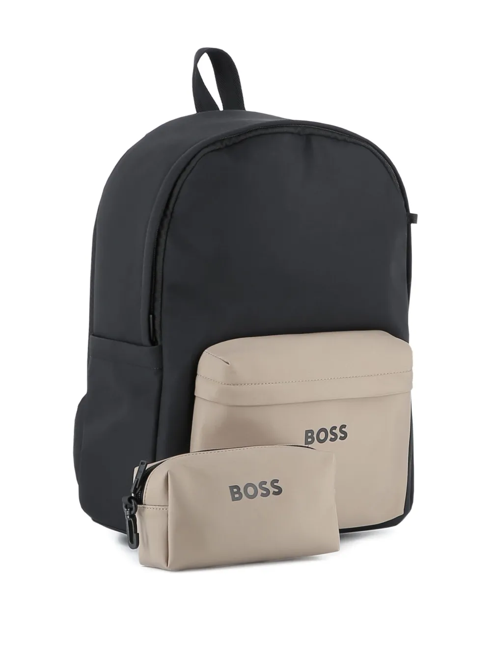 BOSS Kidswear Rugzak met afneembare buidel Zwart