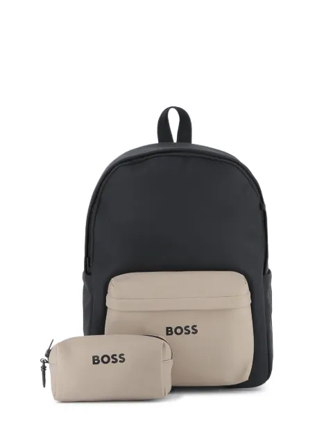 BOSS Kidswear detachable-pouch backpack (set of two)