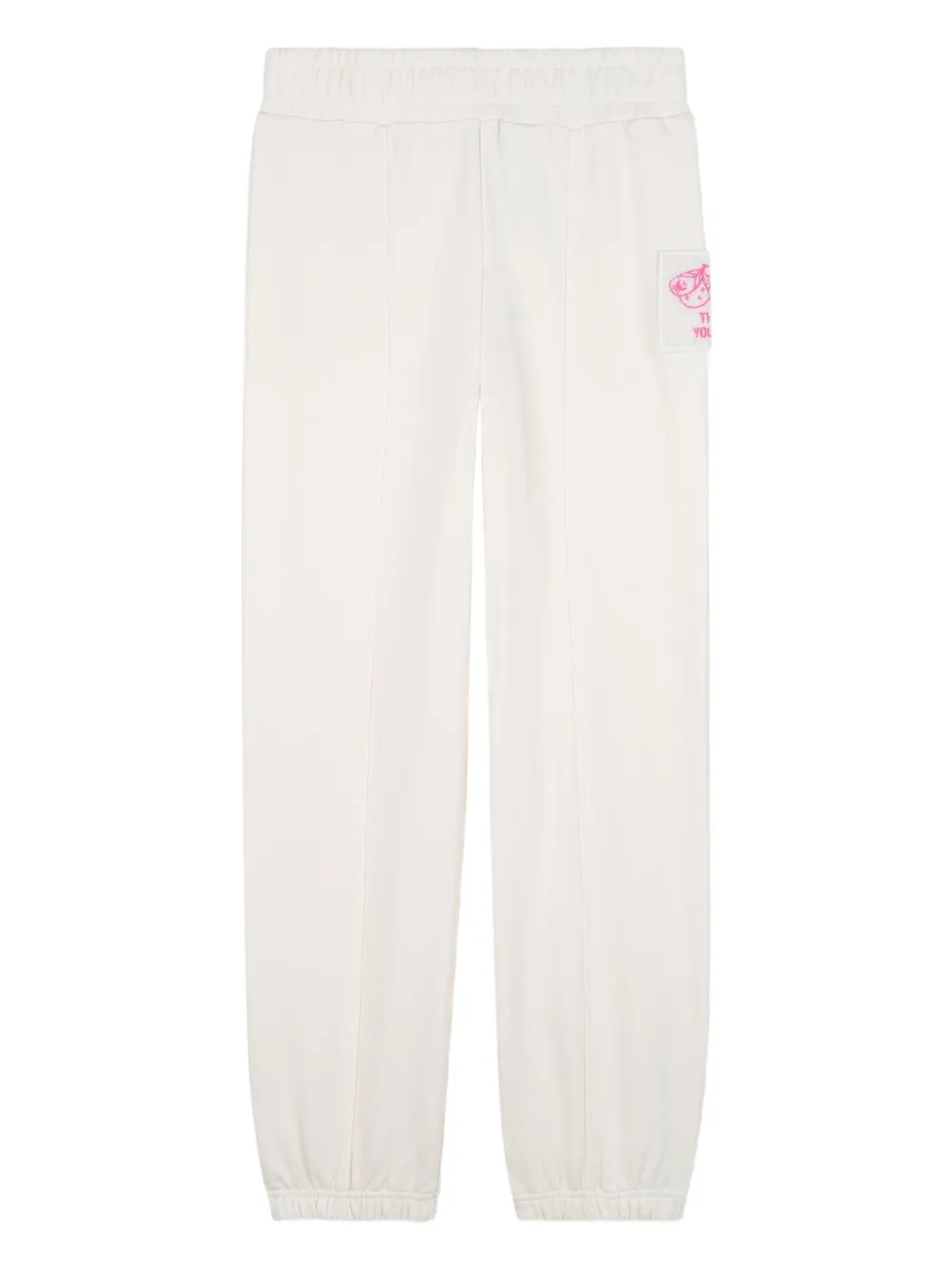Billieblush elastic-ankle track pants | Neutrals | Image 1