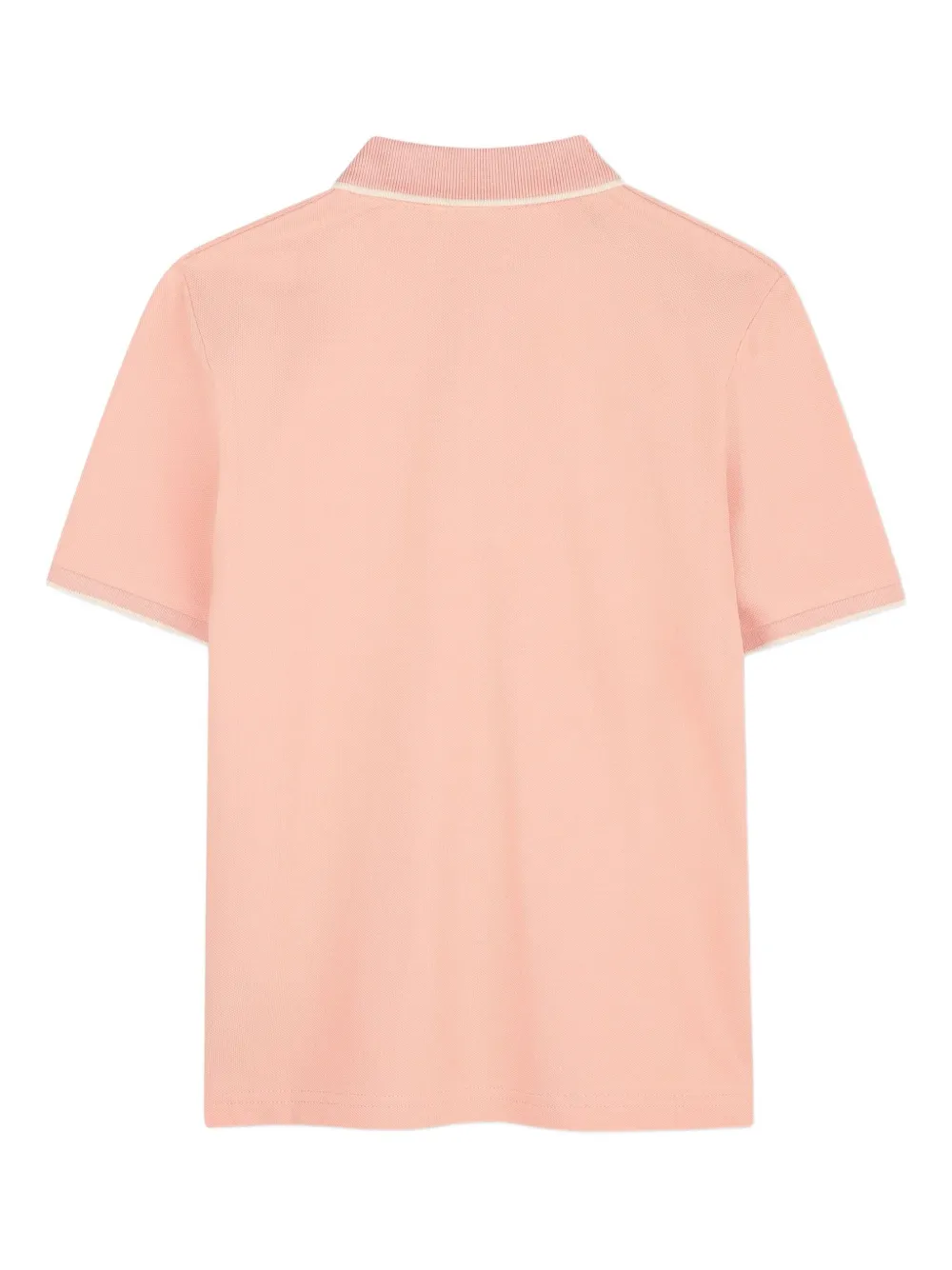 BOSS Kidswear Poloshirt met contrasterende afwerking Roze