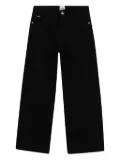 BOSS Kidswear logo-patch trousers - Black