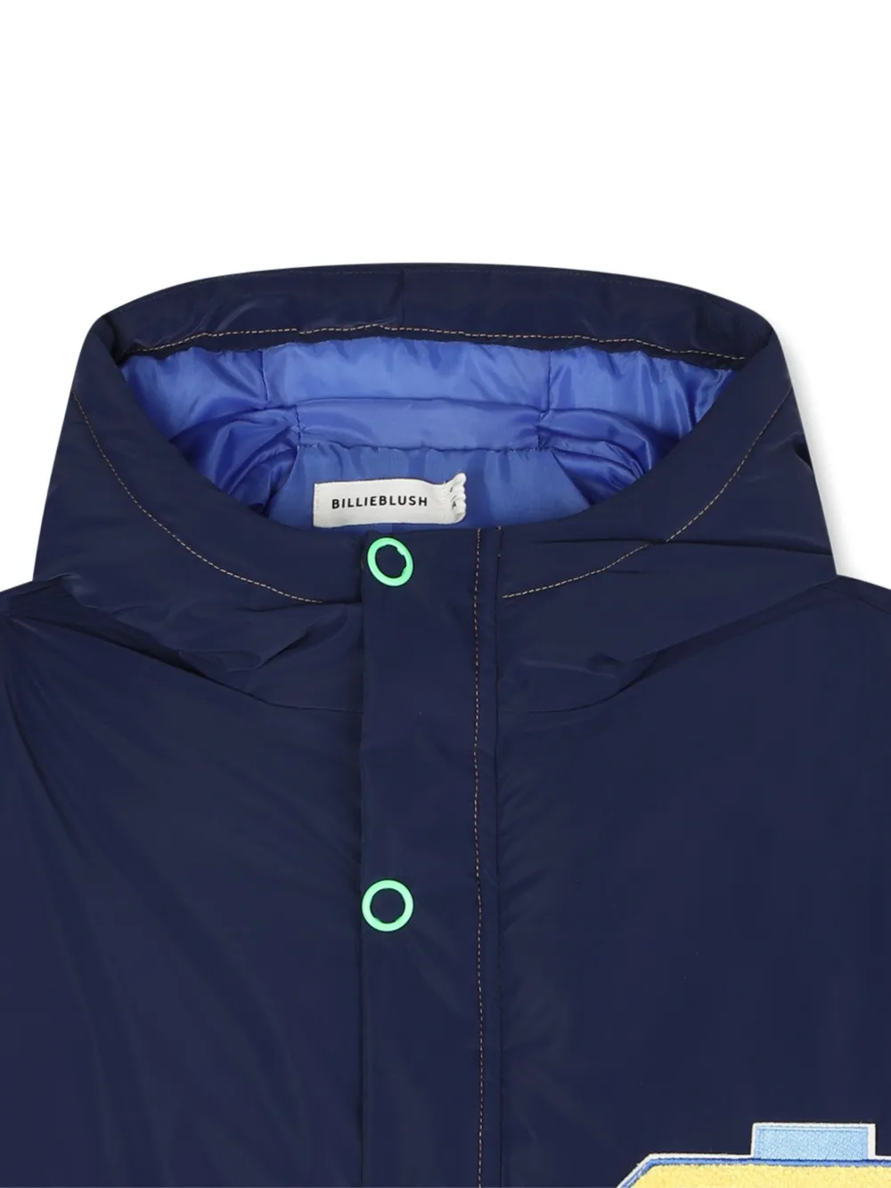 Billieblush Gewatteerd jack met capuchon Blauw
