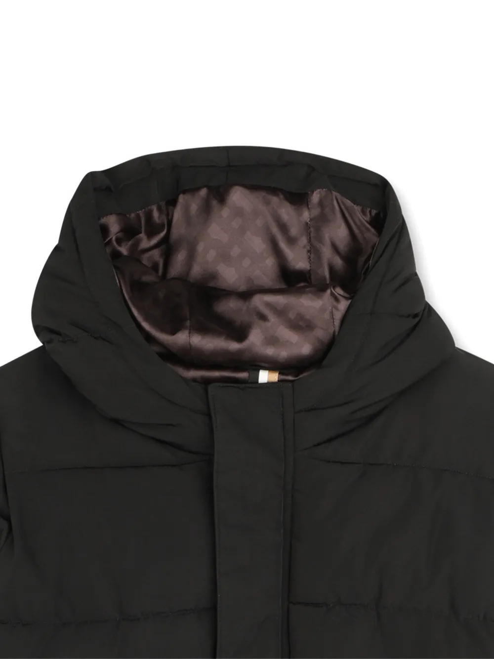 BOSS Kidswear Gewatteerde jas Zwart