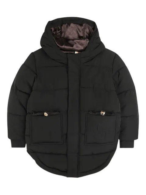 BOSS Kidswear Casaco acolchoado com capuz