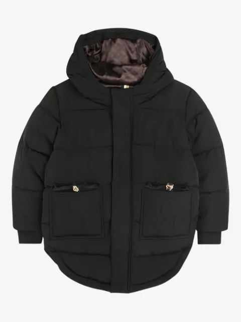 BOSS Kidswear hooded padded coat